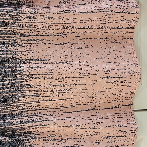 NWOT ETCYY Women's Cap Sleeve Loose fit Gradient Top Decorative Pink and Gray XL - Picture 8 of 10